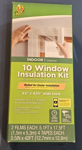 Duck indoor window insulation - duck,