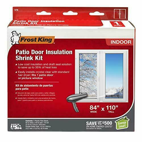 Patio door window insulation - patio,