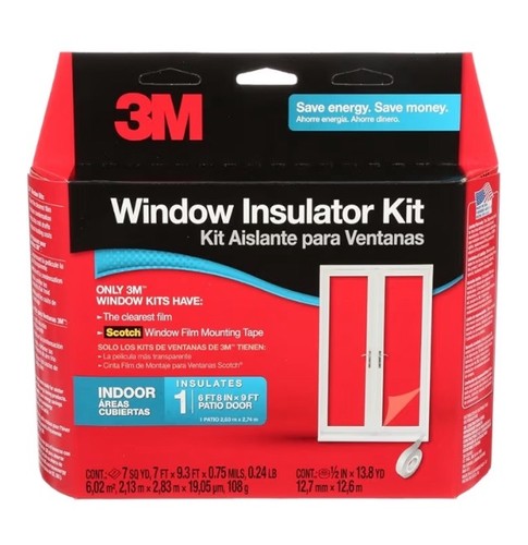 Indoor patio door window - 3m,