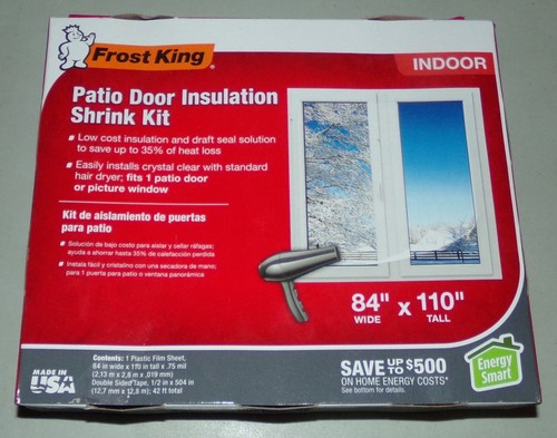 Frost king patio door - frost,