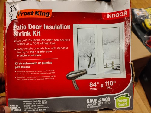 Frost king clear shrink indoor - king,