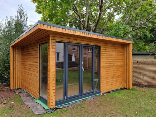 Insulated garden office - insulated,